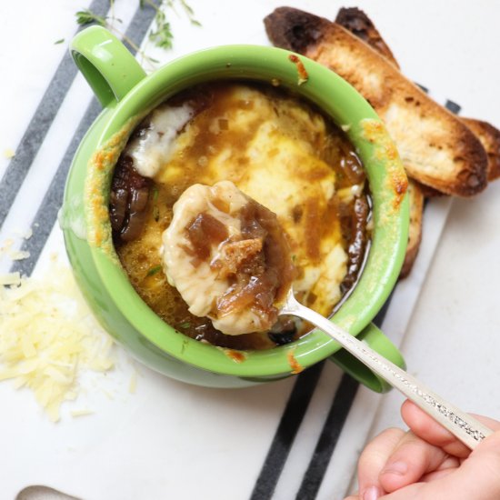 Instapot French Onion Soup