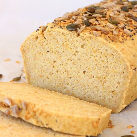 Gluten-Free Vegan Flaxseed Bread