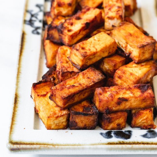 Air-Fried Smoky Tofu