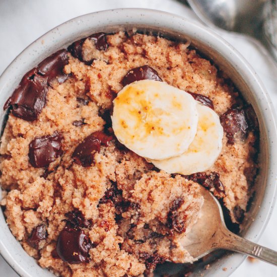 Choc. Chip Banana Bread Mug Cake