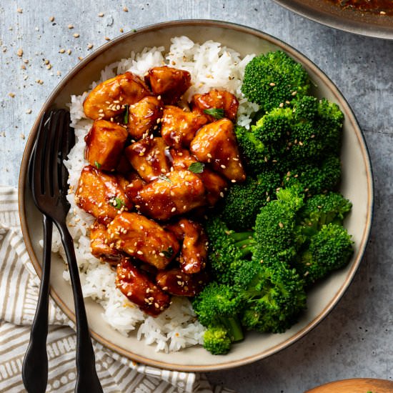 Best Ever Bourbon Chicken