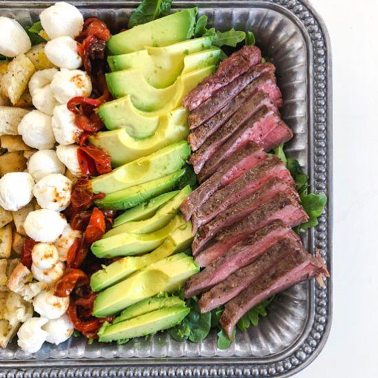 Sous Vide Flank Steak Salad