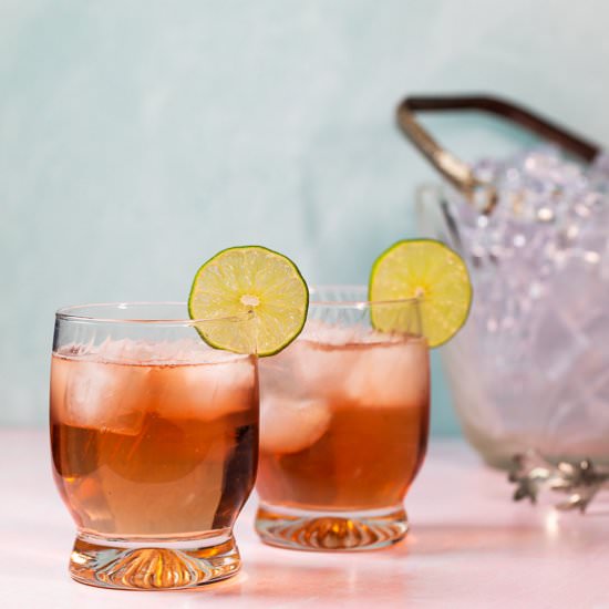 Raspberry Vodka Tonic