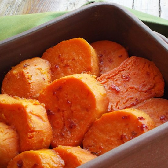 Chili Lime Sweet Potatoes