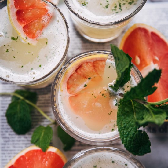 Grapefruit Mint Lemonade