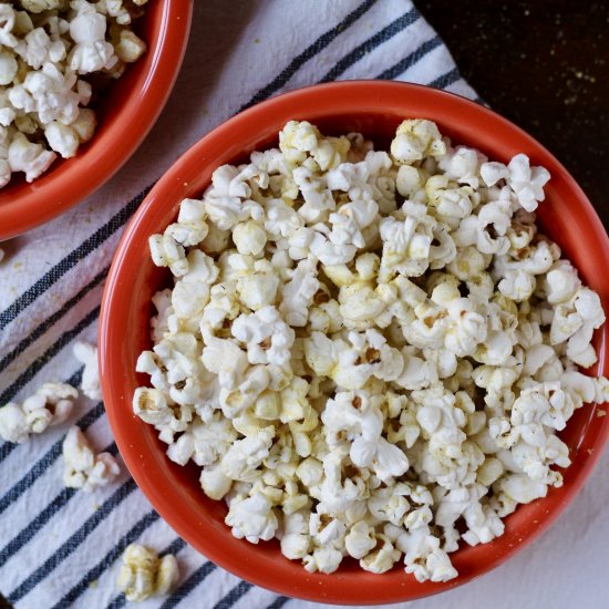 Nooch and Herbs Popcorn