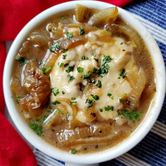 Easy Instant Pot French Onion Soup