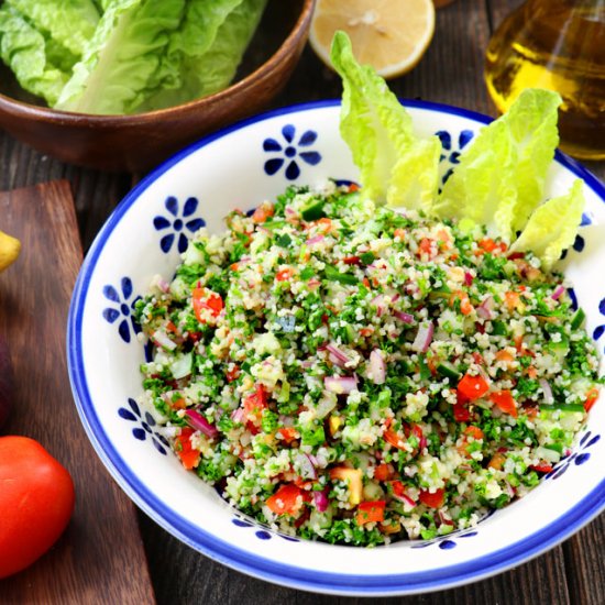 COUSCOUS SALAD -TABBOULEH