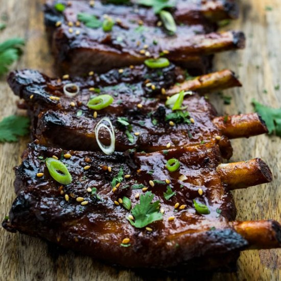 Sweet Spicy Korean Ribs