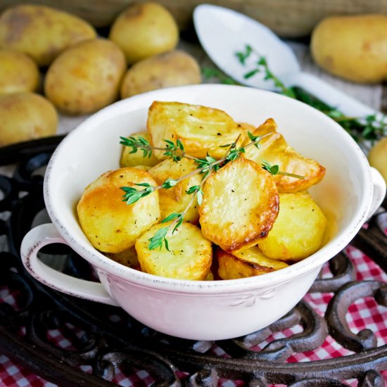 Perfect oven roasted potatoes