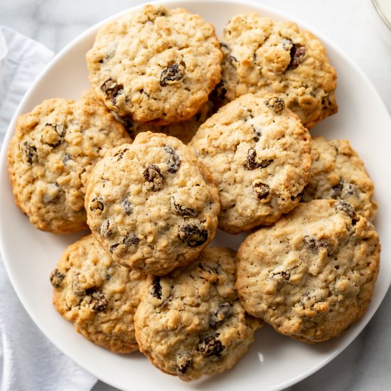 Oatmeal Raisin Cookies