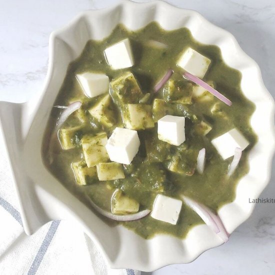 Palak Paneer – Instant pot