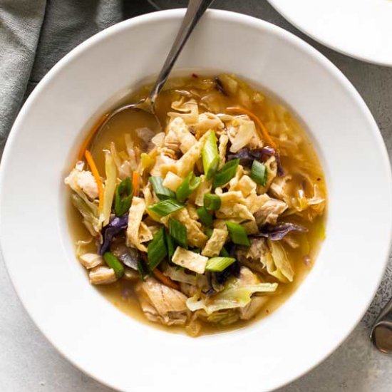 Chicken Eggroll Soup