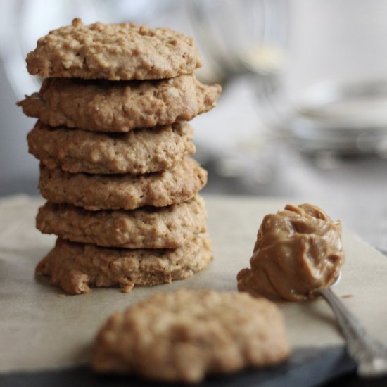 Peanut Butter Oat Cookies