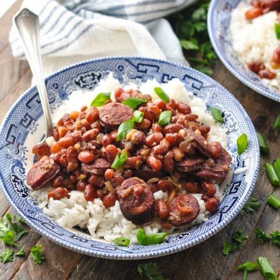 Instant Pot Red Beans and Rice