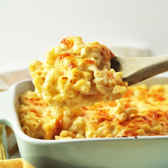 Gluten Free Baked Mac and Cheese