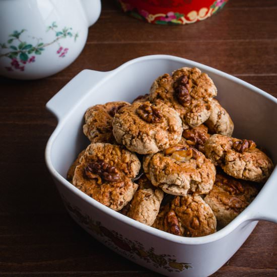 Vegan Walnut Cookies – Hup Toh Soh