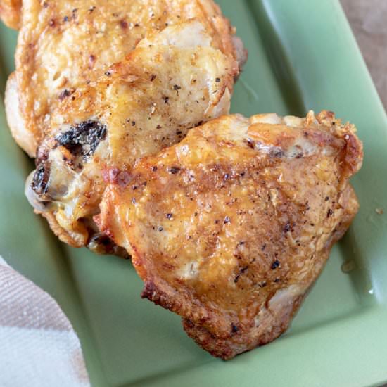 Air Fryer Chicken Thighs