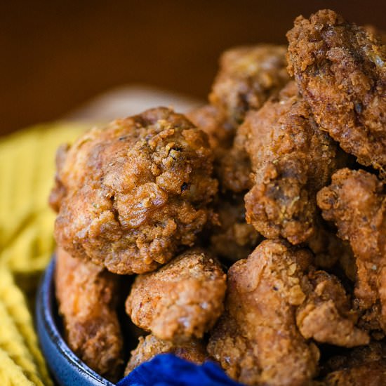 Simply Fried Chicken Wings