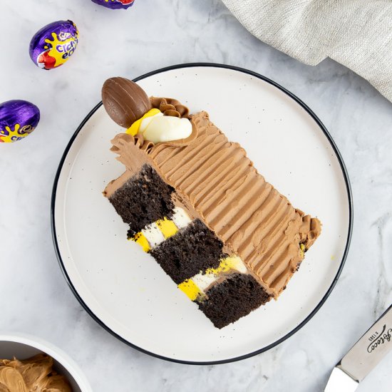 Creme Egg Chocolate Cake