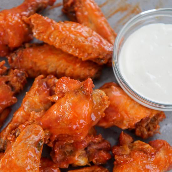 Baked Buffalo Wings