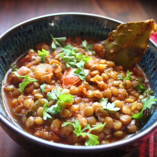 Mediterranean Lentil Soup