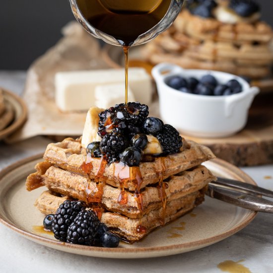 Fluffy gluten free waffle recipe