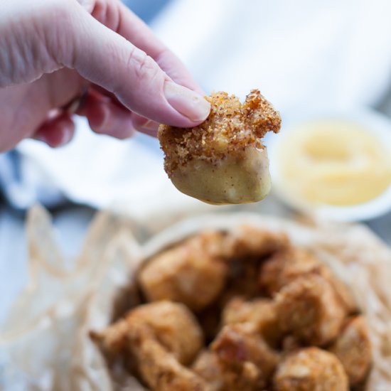 Keto Air Fryer Popcorn Chicken