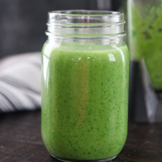 Spinach Avocado Green Smoothie