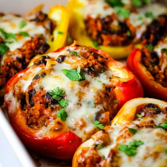 Vegetarian Stuffed Peppers