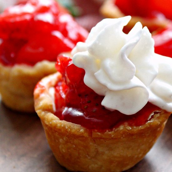 Mini Strawberry Pies