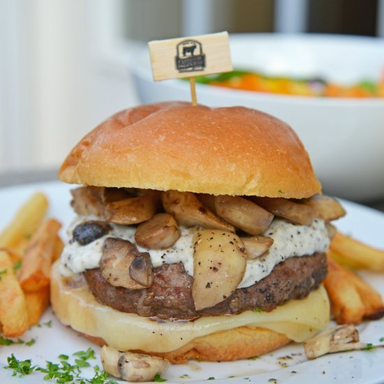 Garlic Truffle Burger