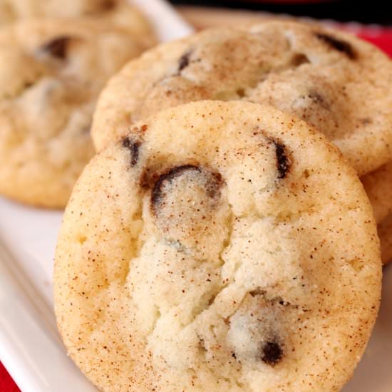 Expresso Chip Snickerdoodle Cookies