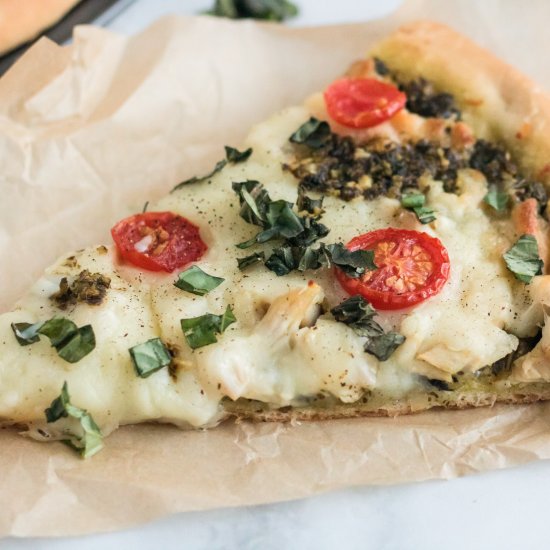 Chicken Pesto Pizza