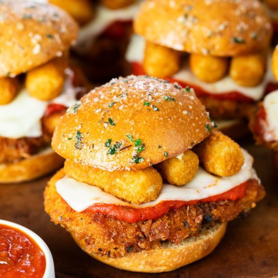 Chicken Parmesan Sliders