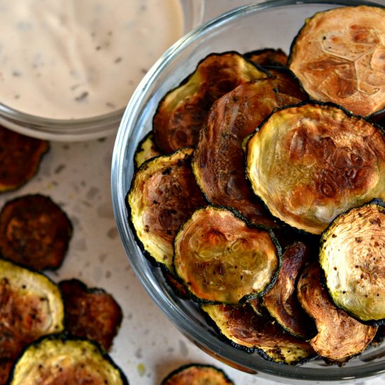 Baked Zucchini Chips