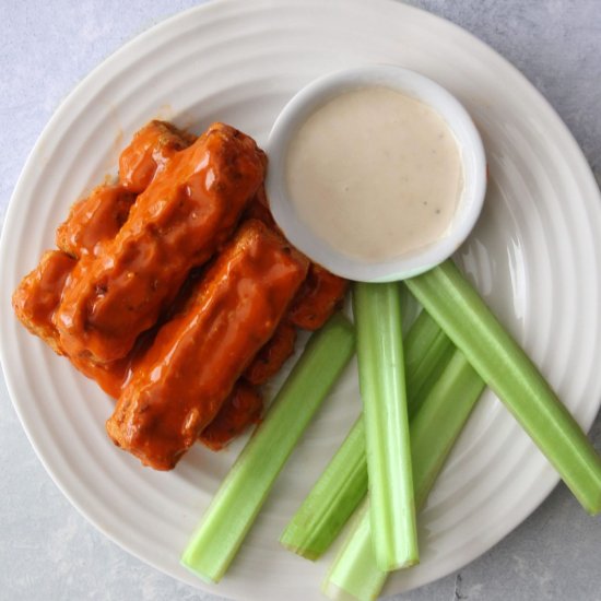 Spicy Tofu Buffalo Wings