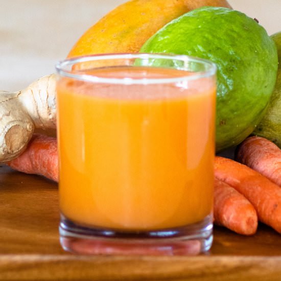 Guava Mango Carrot Juice