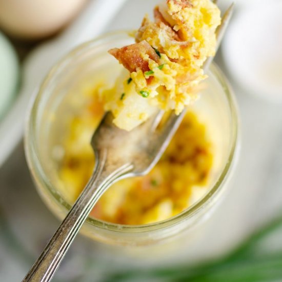 Microwave Scrambled Egg Cups