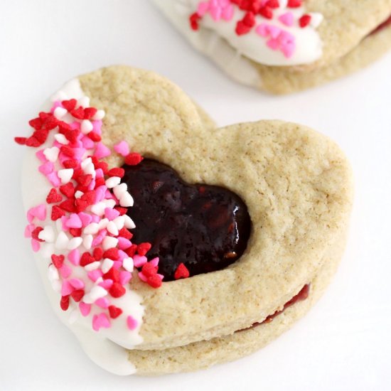 GF/Ve Valentine’s Day Heart Cookies