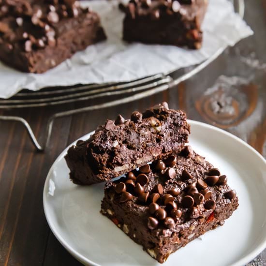 Vegan Black Bean Brownies