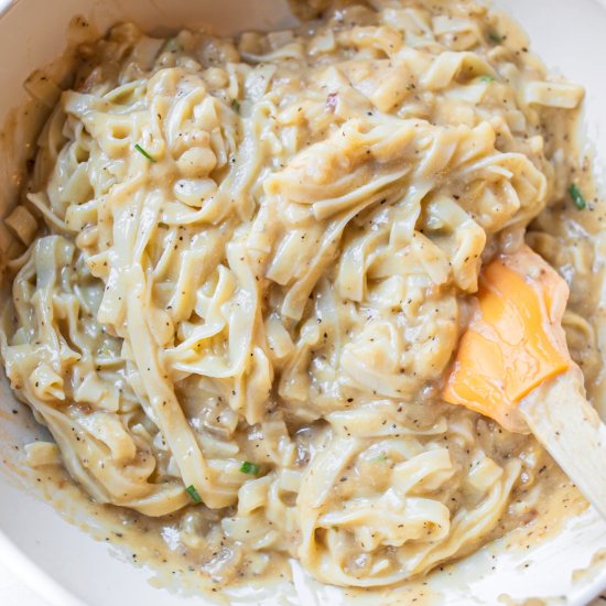 Dairy Free Fettuccine Alfredo