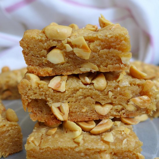 Peanut Butter Cookie Bars