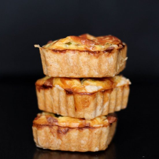 French Ham and Cheese Quiche