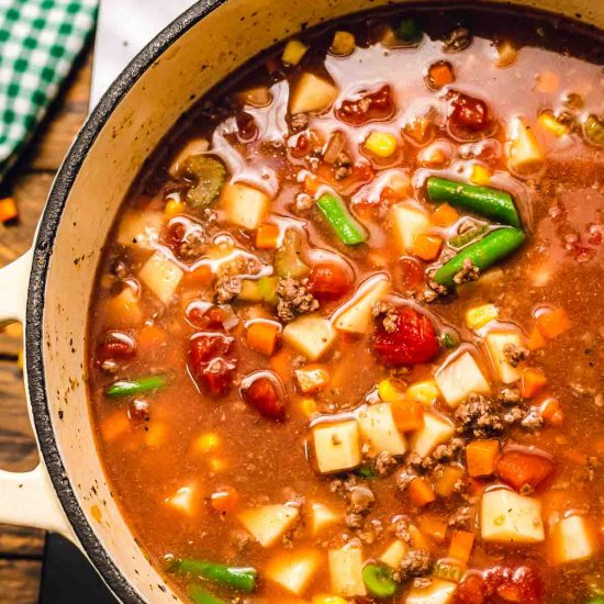 Hamburger Soup