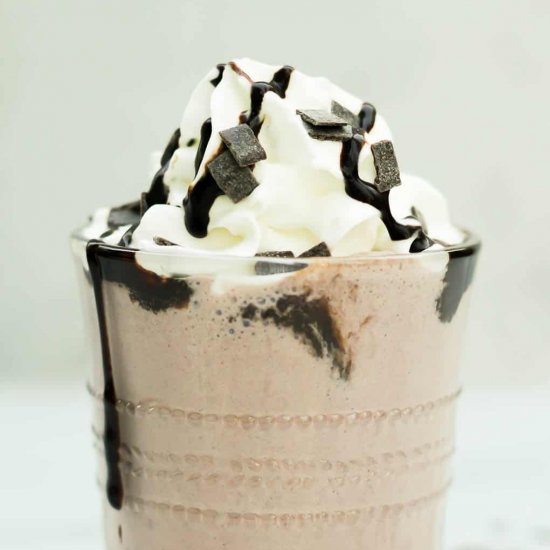 Easy Frozen Hot Chocolate