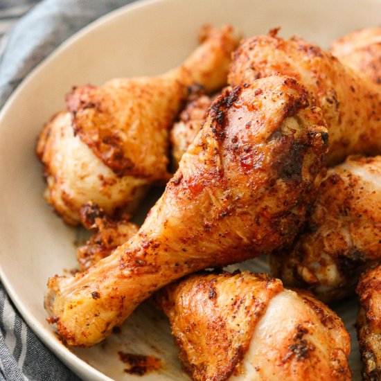 Extra Crispy Air Fryer Drumsticks