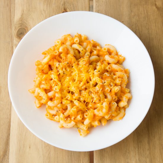 The Easiest Carrot Mac & Cheese