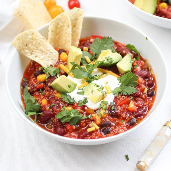 Vegan Quinoa Chili