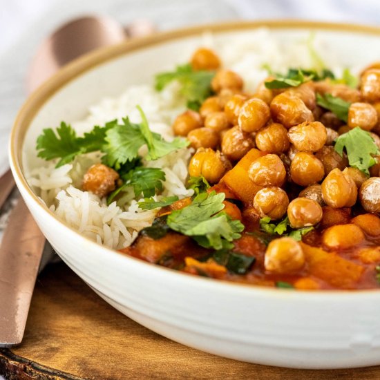 Instant Pot Chickpea Curry